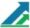 A blue arrow and a green arrow pointing upward to show the member status of businesses.
