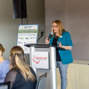 Illuminating business growth and networking opportunities at the Clarington Board of Trade event.