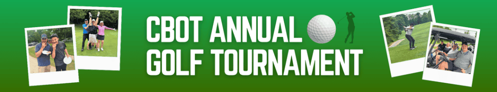 Group of people playing golf at Clarington Board of Trade annual tournament, outdoor activity, community networking.