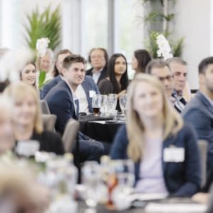Clarington Board of Trade networking event with local business leaders.