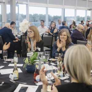 Clarington Board of Trade networking event with local business leaders.
