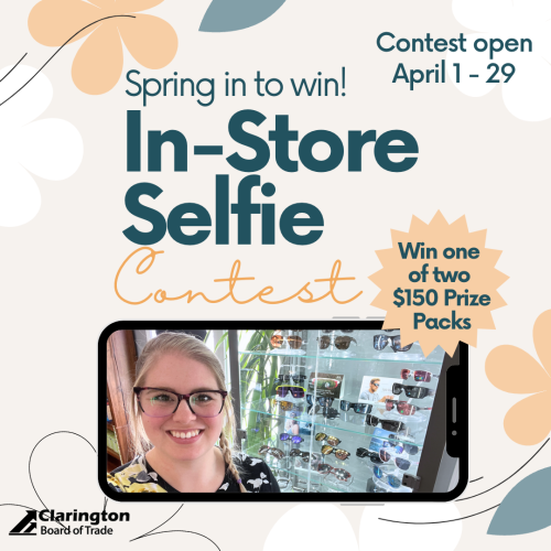 Spring In-store Selfie Contest